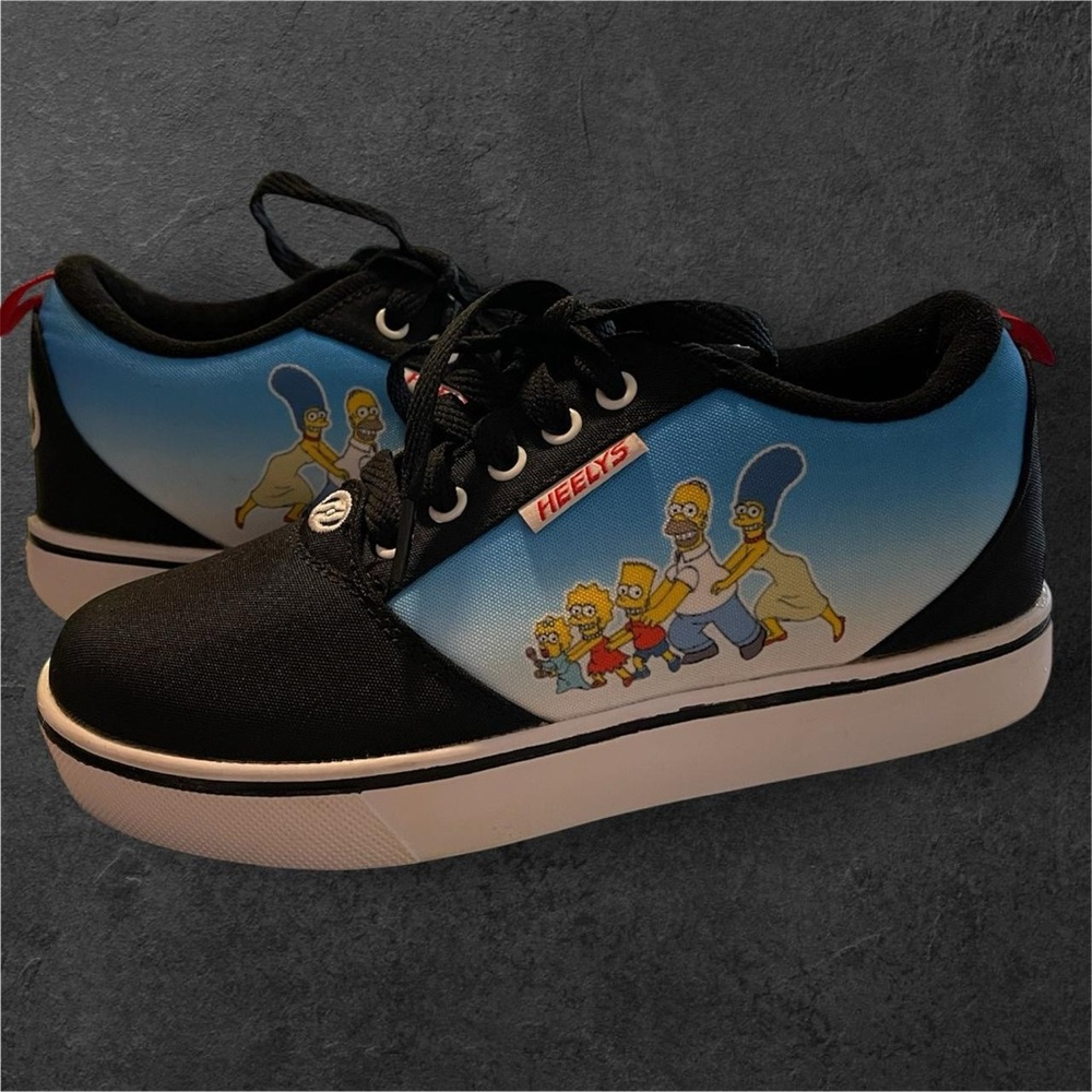 HEELYS The Simpsons Unisex Shoe Skate Sneaker Authentic Size Youth 4